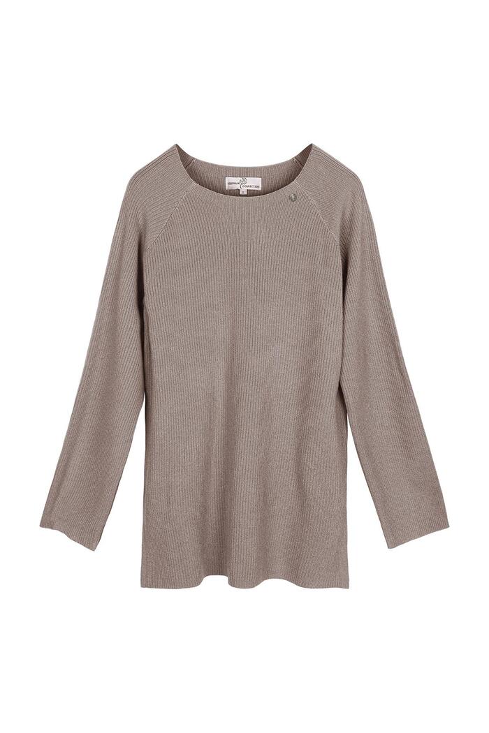 pullover sweater Taupe M 